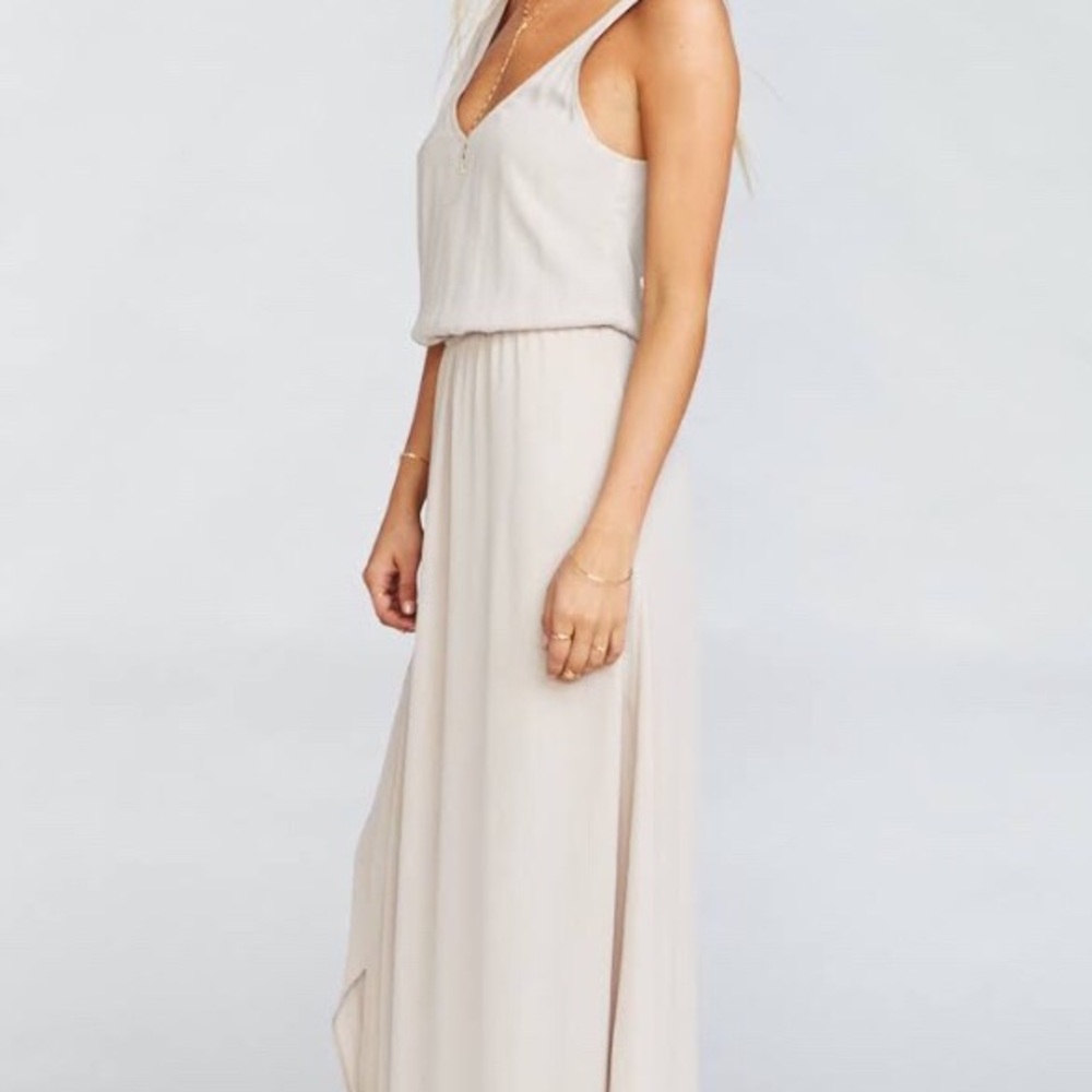 Show Me Your Mumu Kendall Soft VBack A-Line Gown